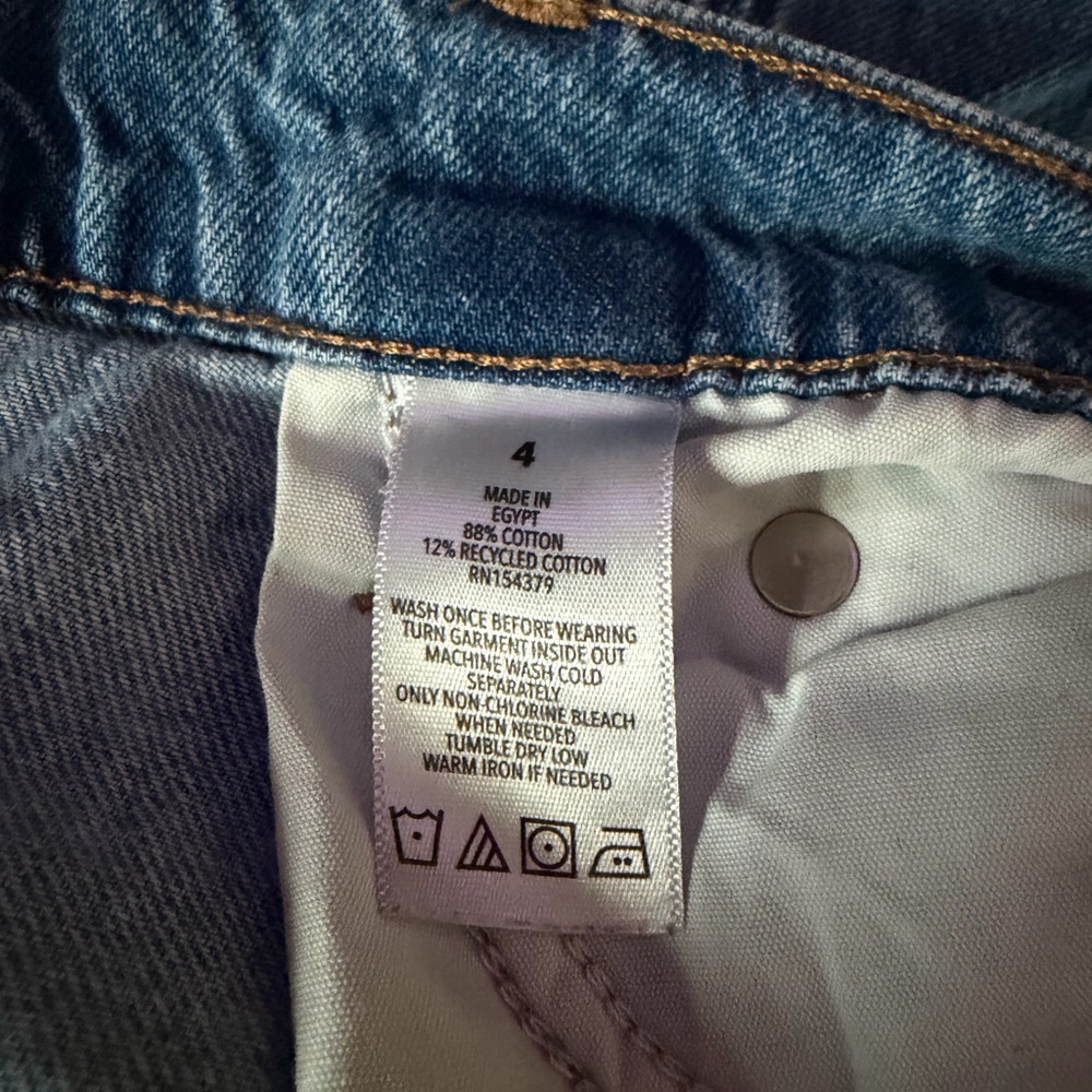 Aeropostale Ripped Boyfriend Jeans in Blue - Picture 3 of 3